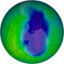 Antarctic Ozone 2008-10-30